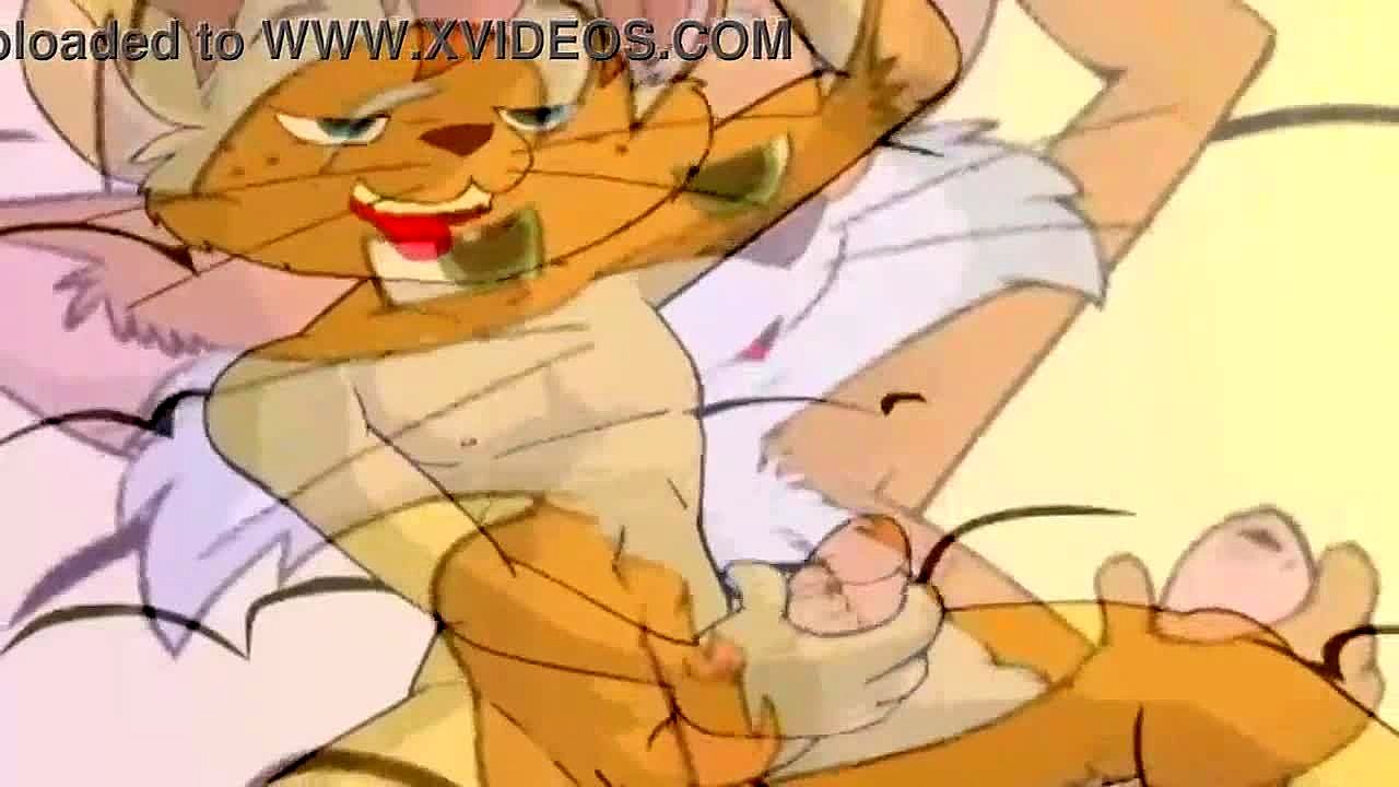 Гей-соло мастурбация с анимационным гей-туном - CartoonPorno.xxx