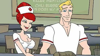 Nurse Cartoon Porn - Naughty and kinky nurses love having intense sex with  their patients - CartoonPorno.xxx